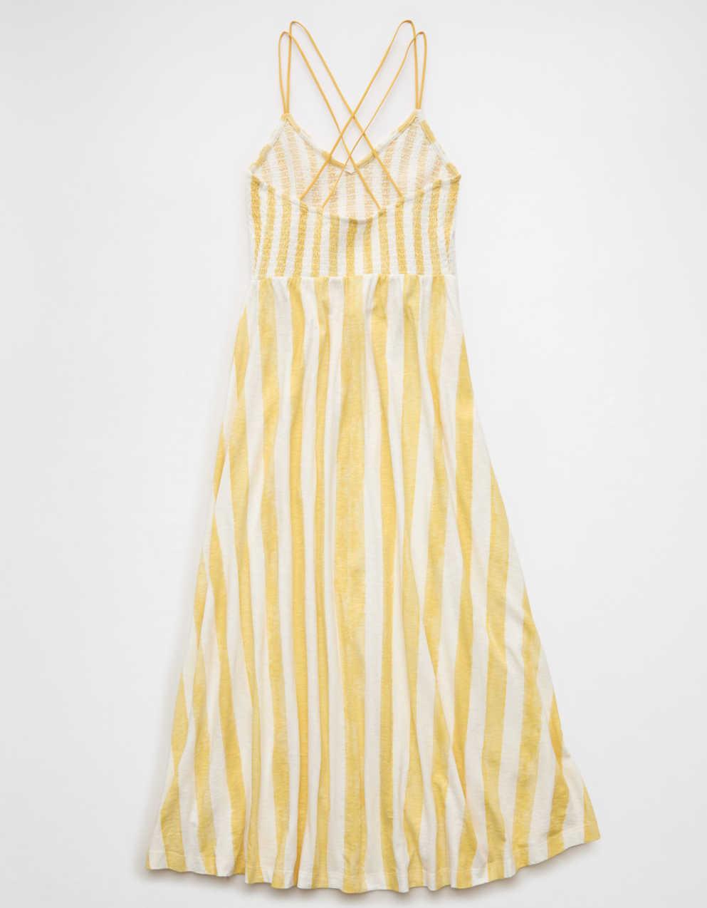 AE Sunchaser Smocked Maxi Dress