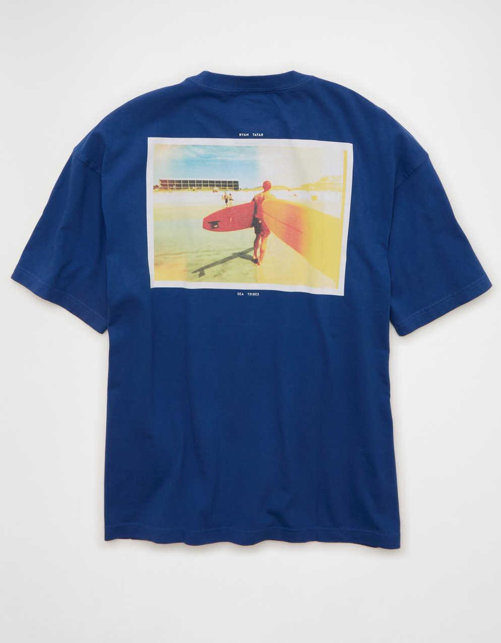 AE x Ryan Tatar Boxy 圖案 T 恤
