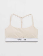 OFFLINE By Aerie The Hugger 標誌彈性運動胸圍