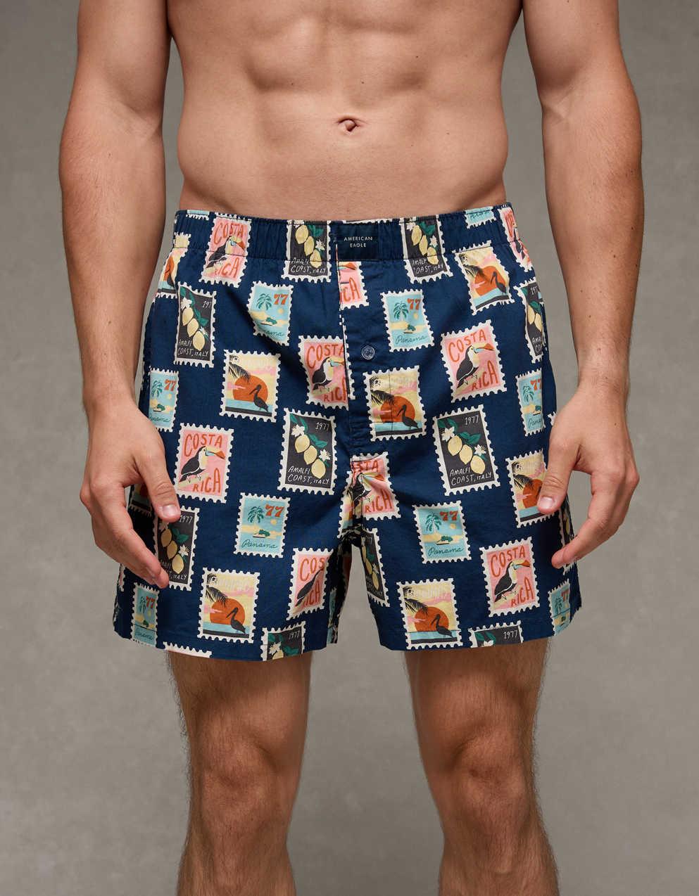 AEO Men's Stretch Cotton Boxer Short