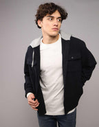 AE Relaxed Fit Hooded Flannel
