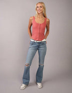 AE Pointelle Tank Top