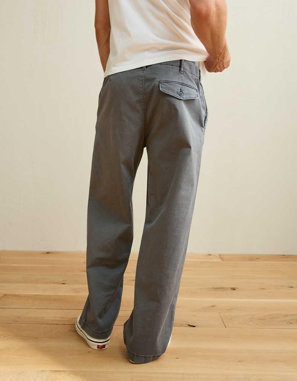AE Flex Baggy Lived-In Khaki Pant