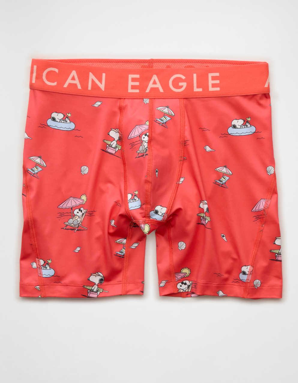 AEO Men's Snoopy 6" Flex Boxer Brief