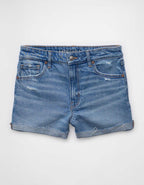 AE Stretch Denim Mom Short