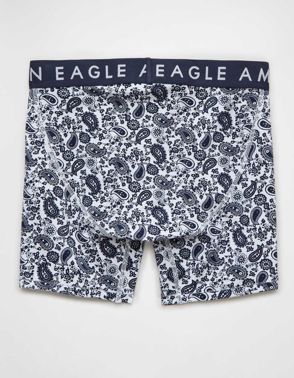 AEO 男士佩斯利 6' 經典平腳短褲