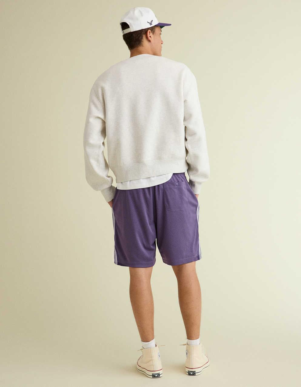 AE x Russell Athletic網眼 7 吋短褲