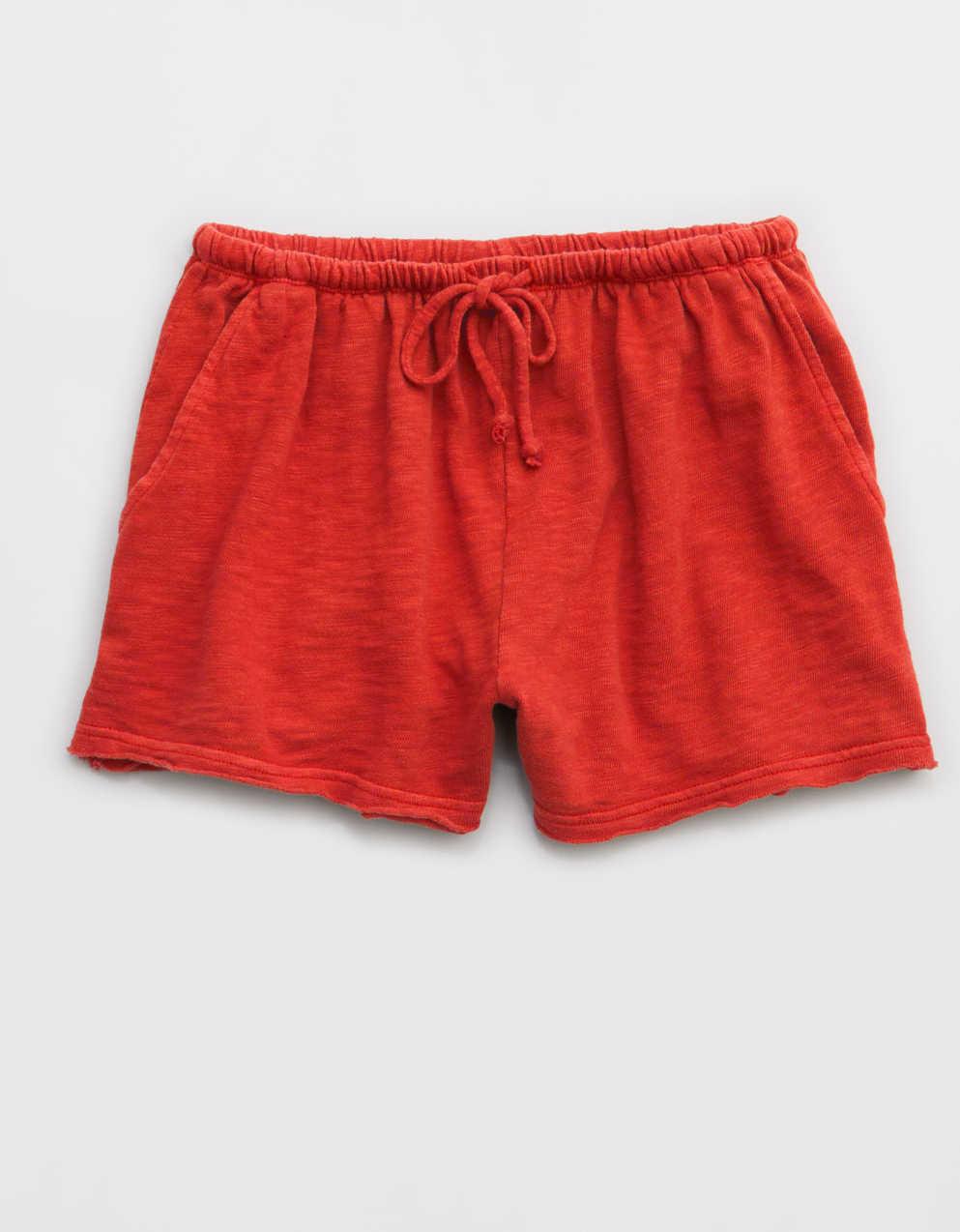 Aerie 休閒竹節棉短褲