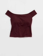 OFFLINE By Aerie Real Me XTRA Off The Shoulder T-Shirt