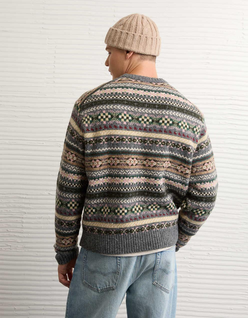 AE Cozy Cabin Fairisle冷衫