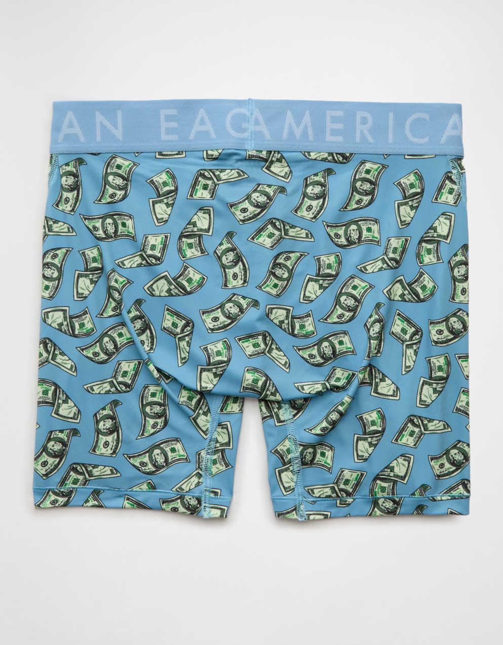 AEO 男士 Money 6" 彈性平腳短褲