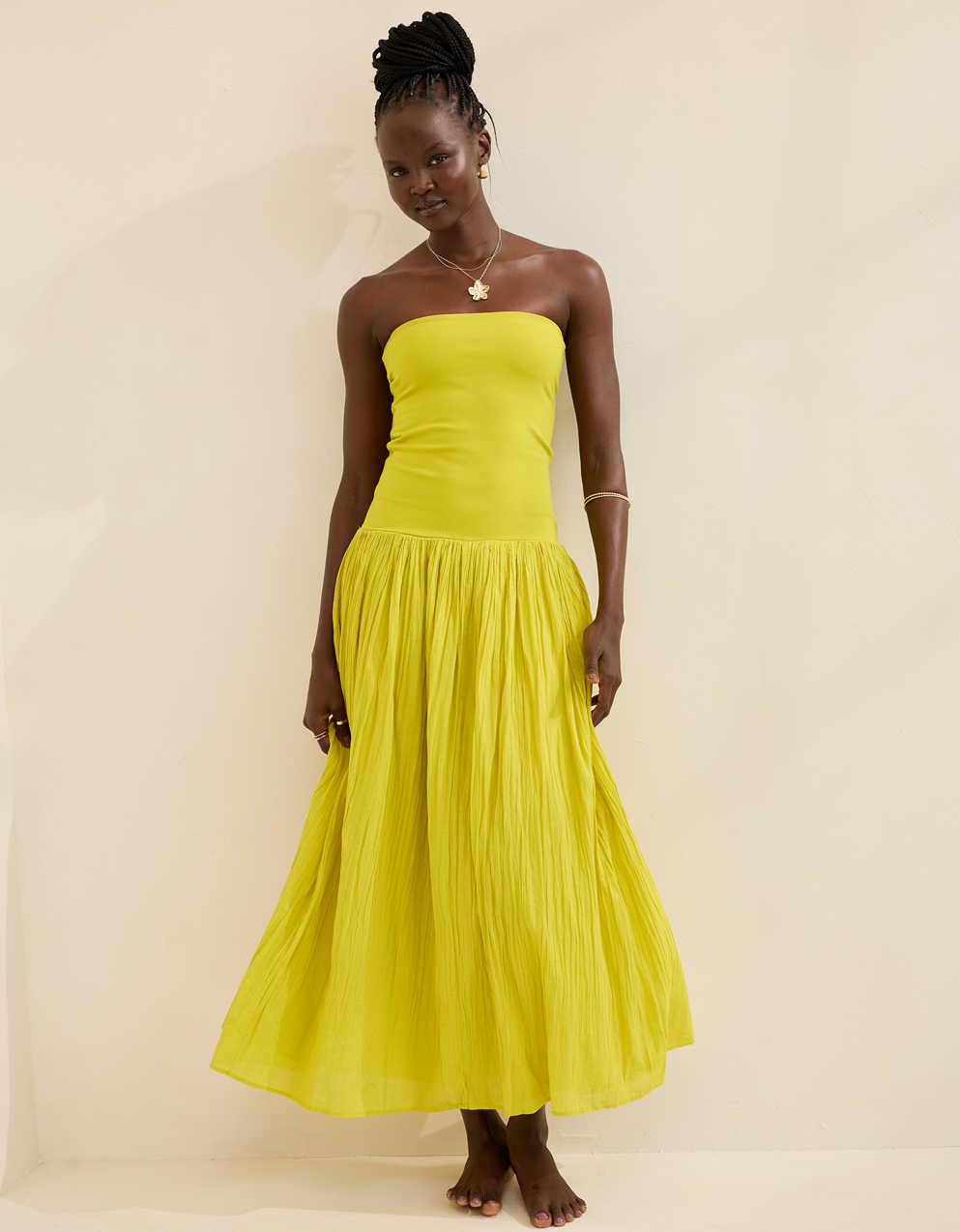 Aerie At The Barre Convertible Maxi Skirt