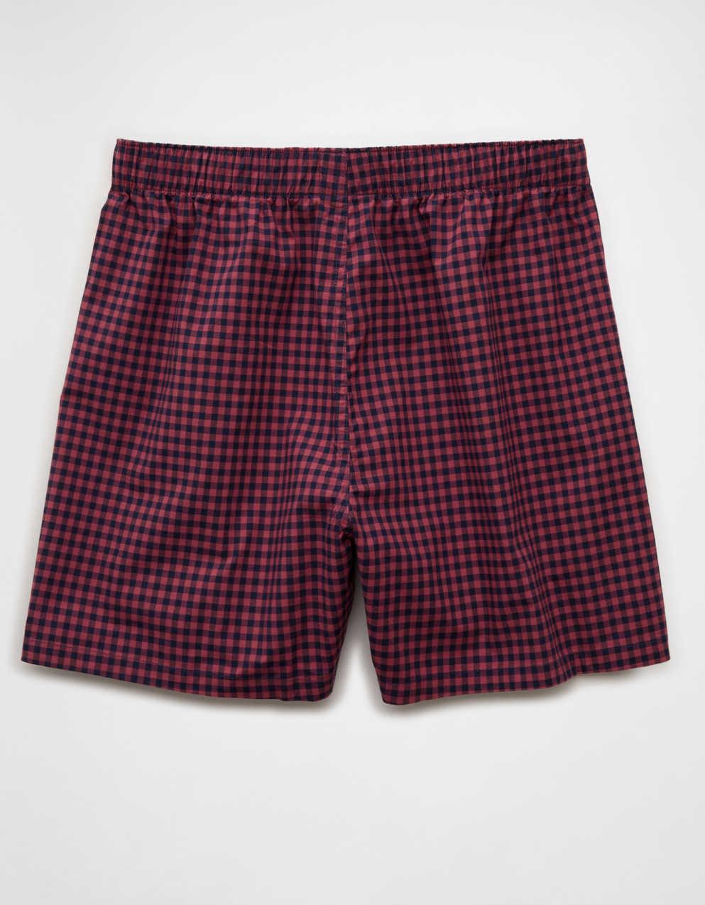 AEO Stretch Plaid Classic Boxer Short