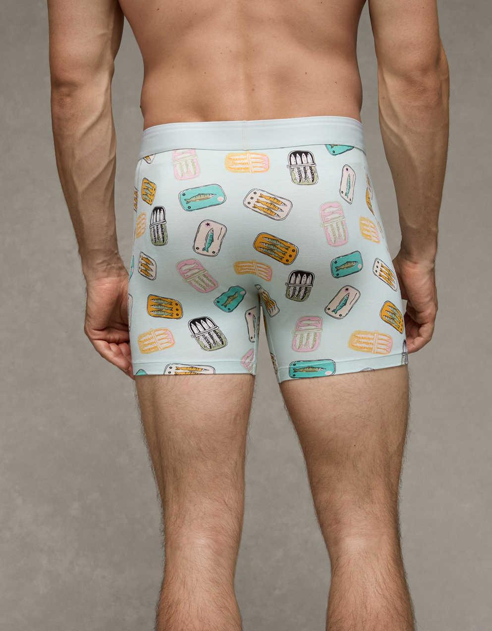 AEO 男士食品 4.5 吋超柔軟平角內褲