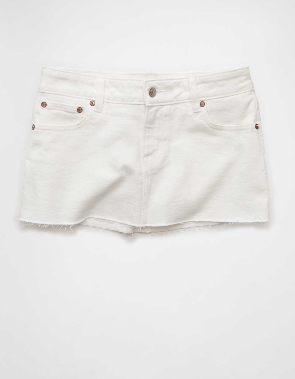 AE Stretch Super Low-Rise Perfect Micro Mini Skirt