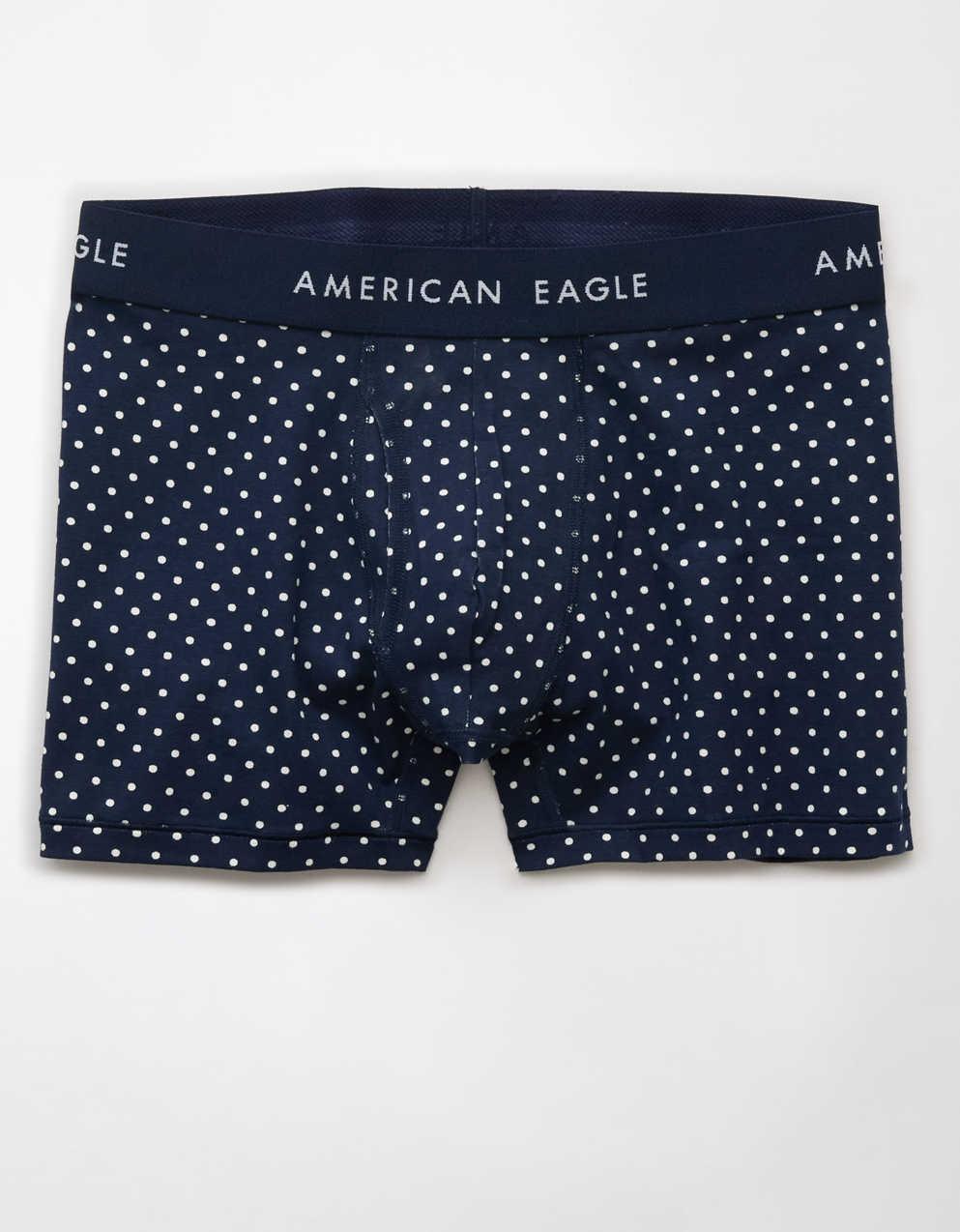 AEO 男士圓點 4.5" 經典平腳內褲