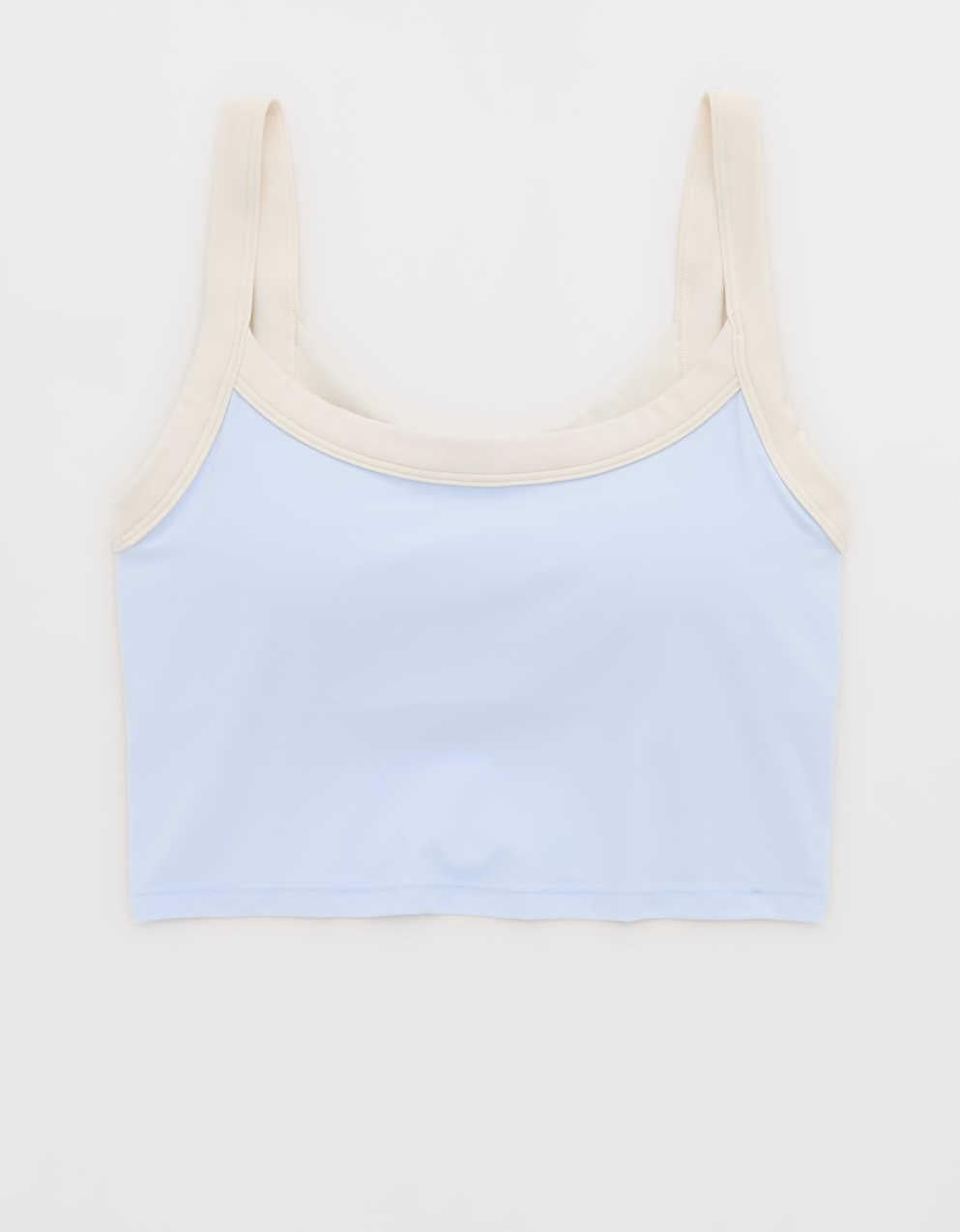 Offline By Aerie Real Me Low Key Ringer Longline Sports Bra