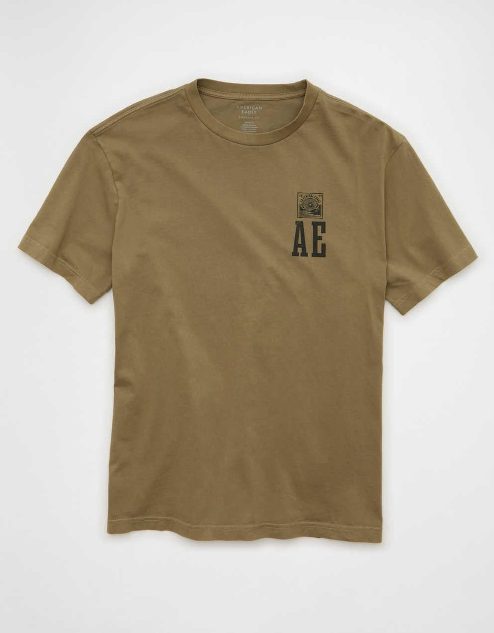AE Standard Fit Logo Graphic T-Shirt