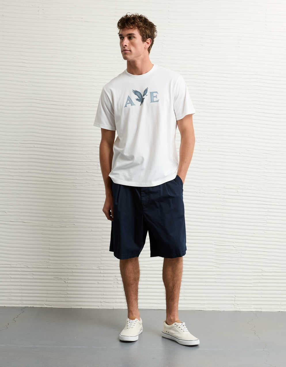 AE Lightweight Icon Logo Graphic T-Shirt