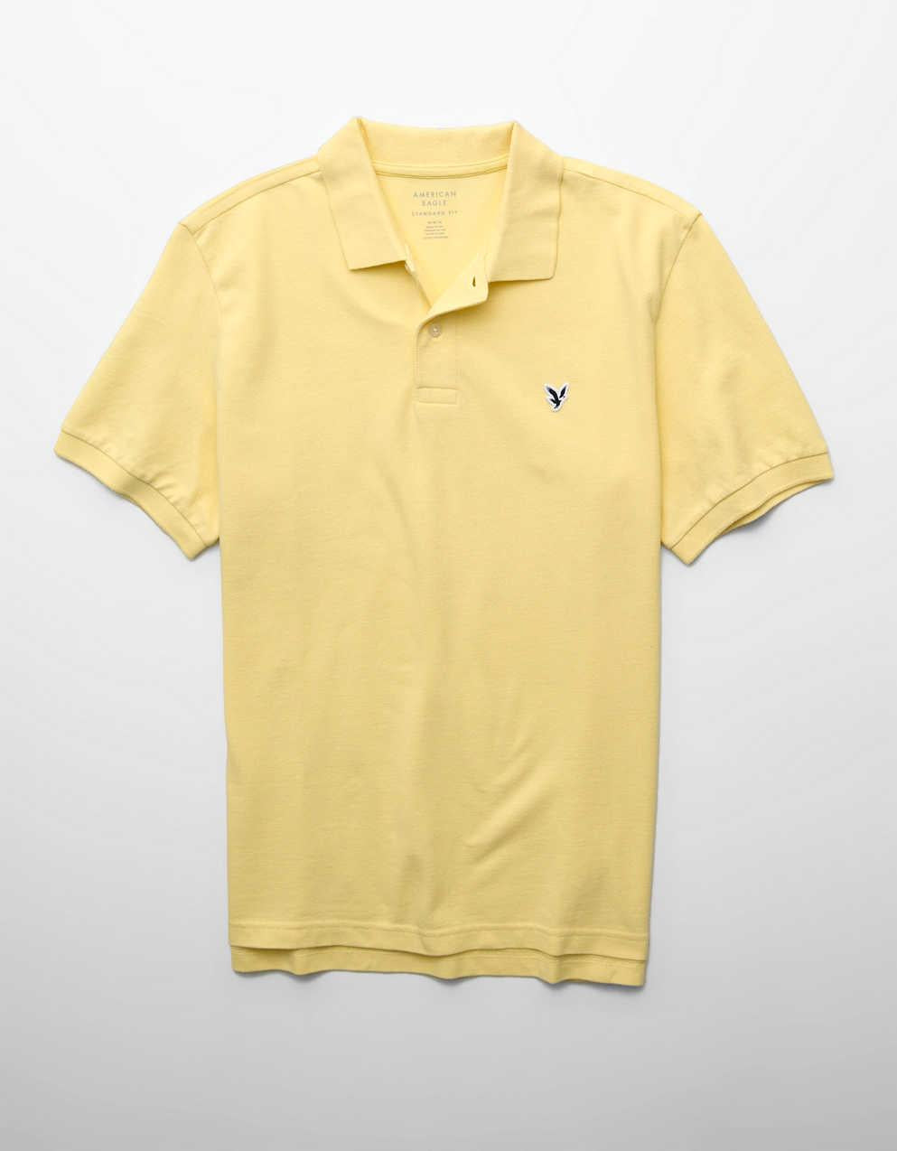 AE 標準剪裁 Flex Pique Polo 衫